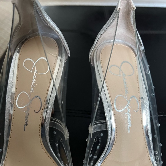 Jessica Simpson Pixera 3 Embellished Stiletto Pointed Toe Heel size 6 - Picture 6 of 8